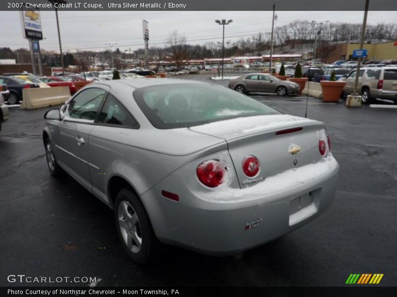 Ultra Silver Metallic / Ebony 2007 Chevrolet Cobalt LT Coupe