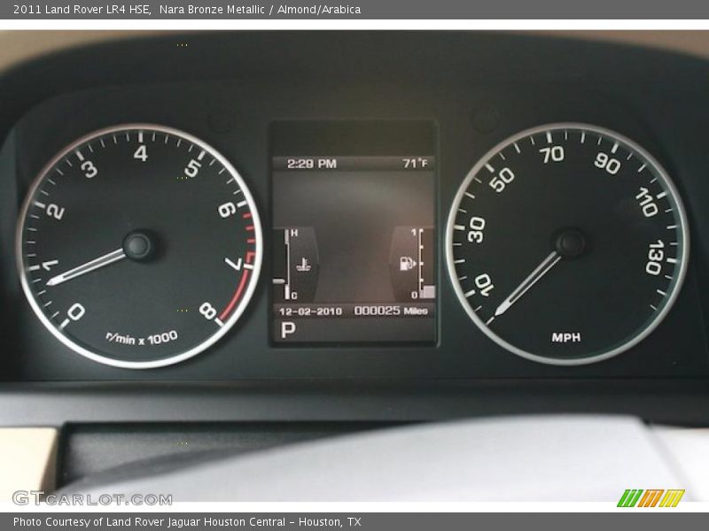  2011 LR4 HSE HSE Gauges