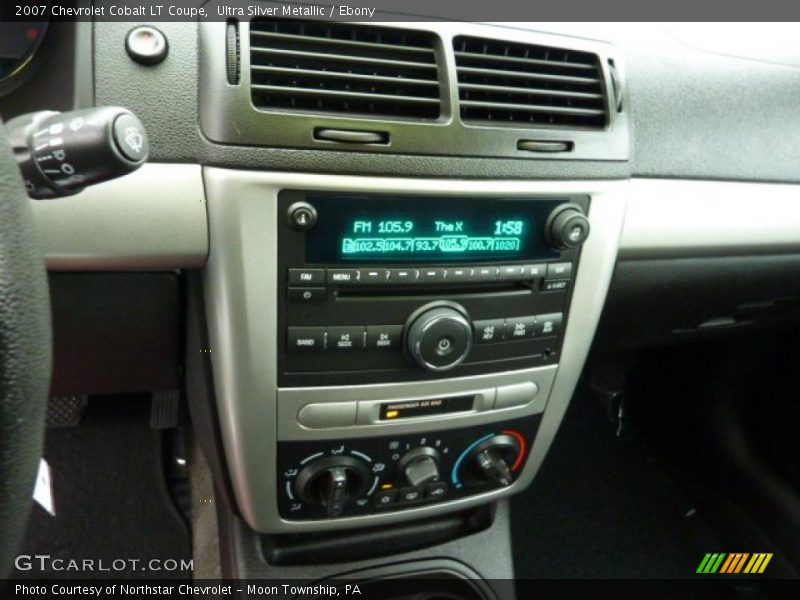 Ultra Silver Metallic / Ebony 2007 Chevrolet Cobalt LT Coupe