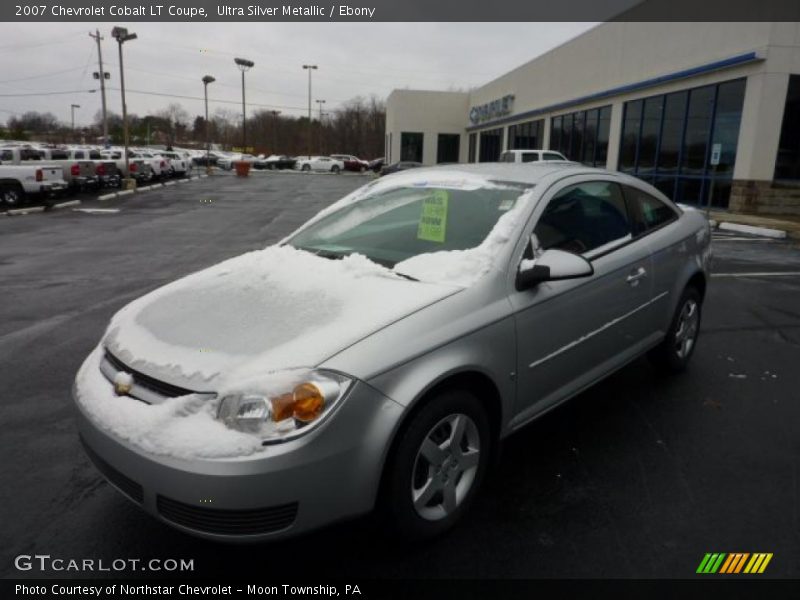 Ultra Silver Metallic / Ebony 2007 Chevrolet Cobalt LT Coupe