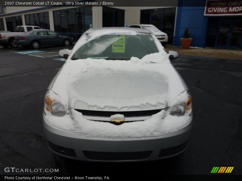 Ultra Silver Metallic / Ebony 2007 Chevrolet Cobalt LT Coupe