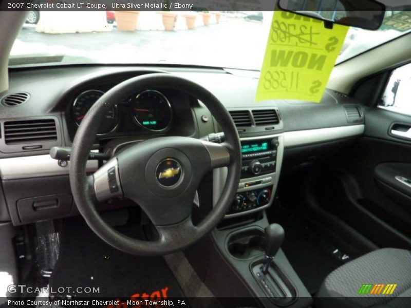 Ultra Silver Metallic / Ebony 2007 Chevrolet Cobalt LT Coupe