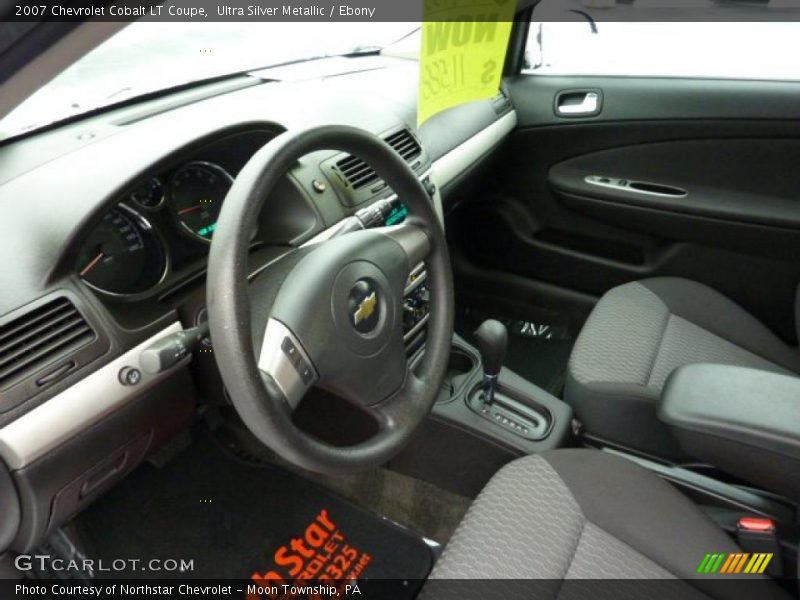 Ultra Silver Metallic / Ebony 2007 Chevrolet Cobalt LT Coupe