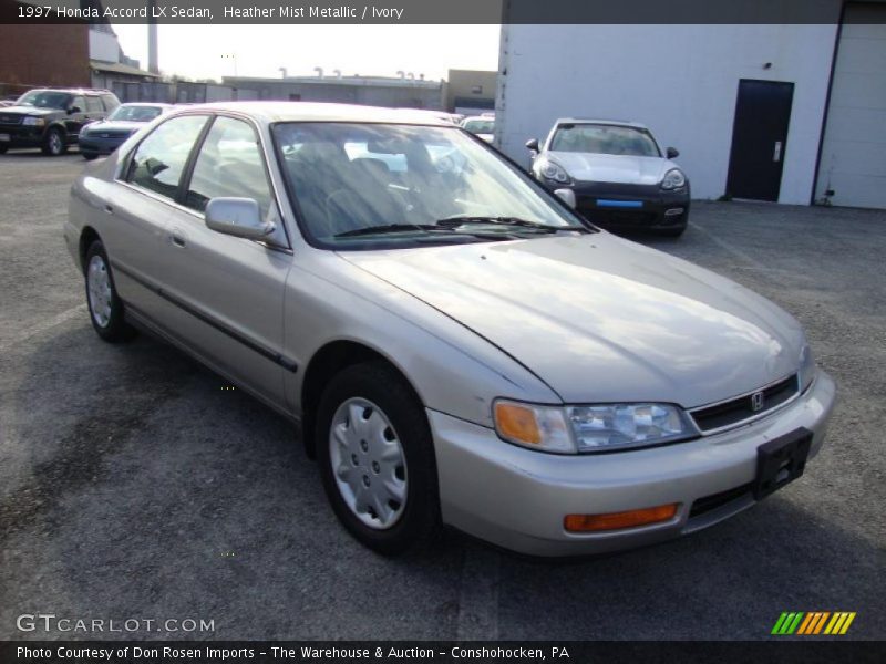 Heather Mist Metallic / Ivory 1997 Honda Accord LX Sedan