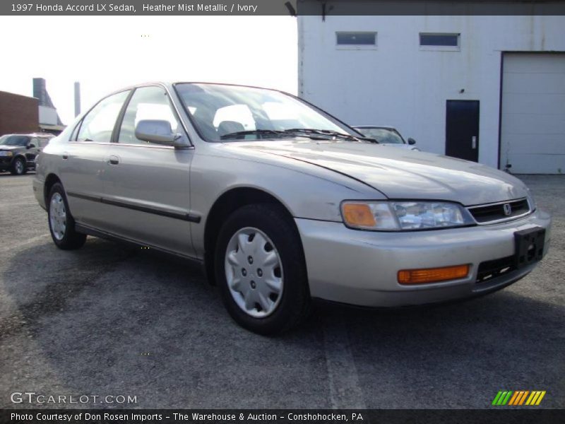 Heather Mist Metallic / Ivory 1997 Honda Accord LX Sedan