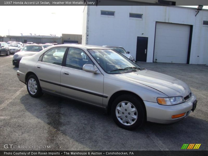 Heather Mist Metallic / Ivory 1997 Honda Accord LX Sedan