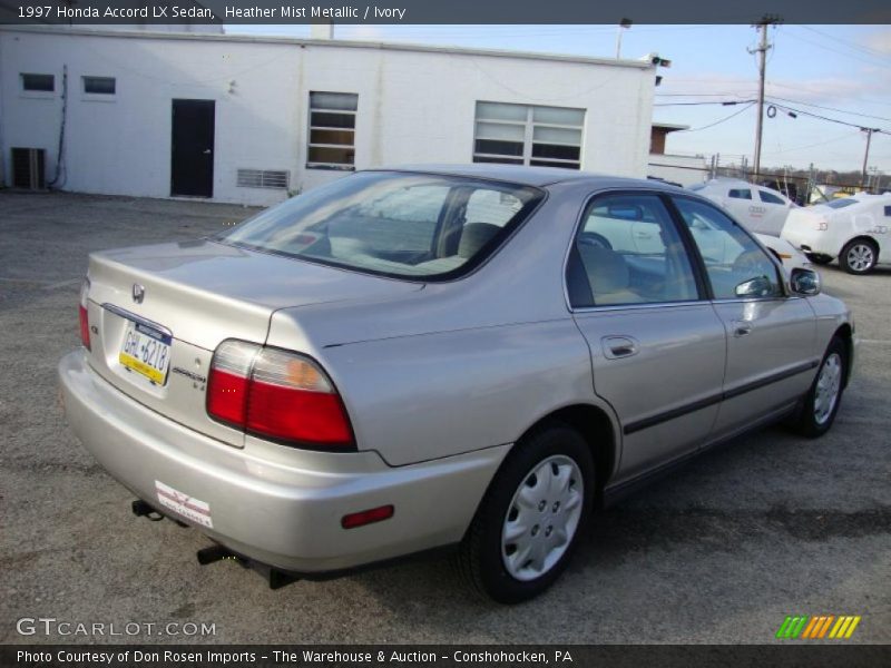 Heather Mist Metallic / Ivory 1997 Honda Accord LX Sedan