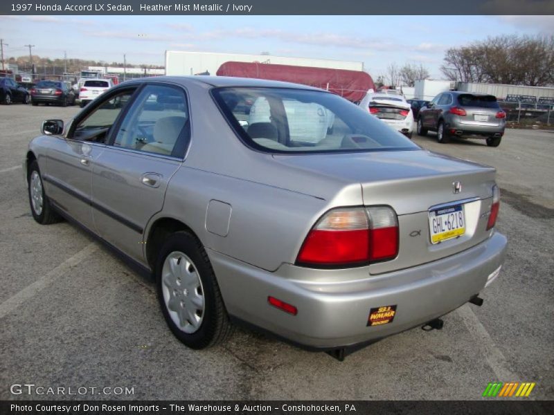 Heather Mist Metallic / Ivory 1997 Honda Accord LX Sedan