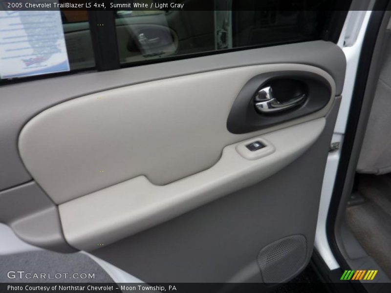 Summit White / Light Gray 2005 Chevrolet TrailBlazer LS 4x4