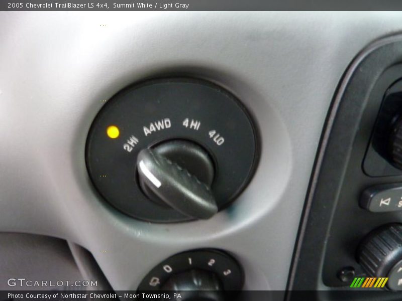 Summit White / Light Gray 2005 Chevrolet TrailBlazer LS 4x4