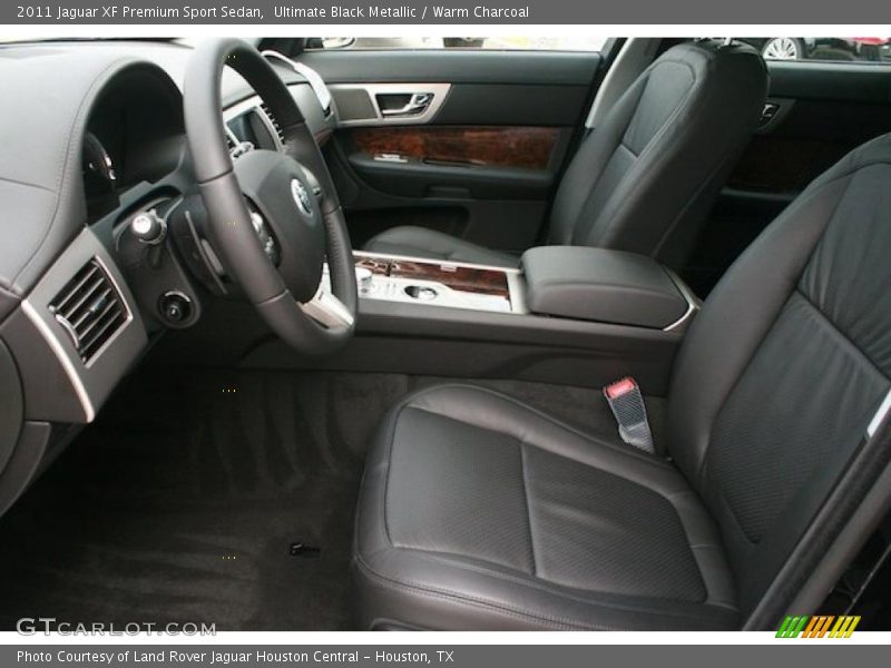  2011 XF Premium Sport Sedan Warm Charcoal Interior