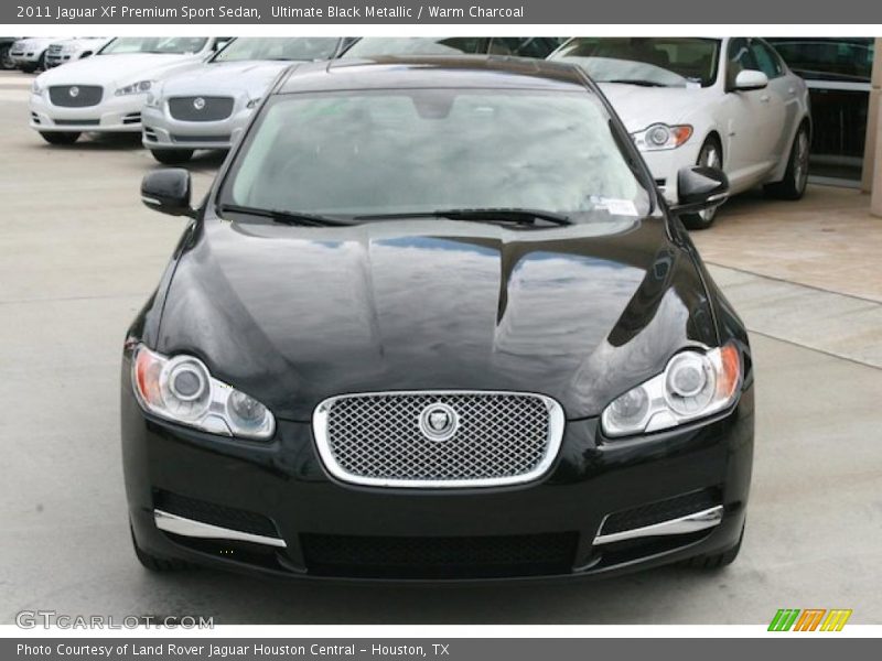 Ultimate Black Metallic / Warm Charcoal 2011 Jaguar XF Premium Sport Sedan