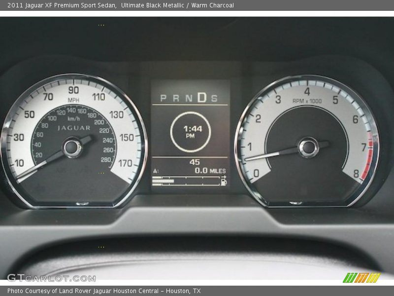  2011 XF Premium Sport Sedan Premium Sport Sedan Gauges