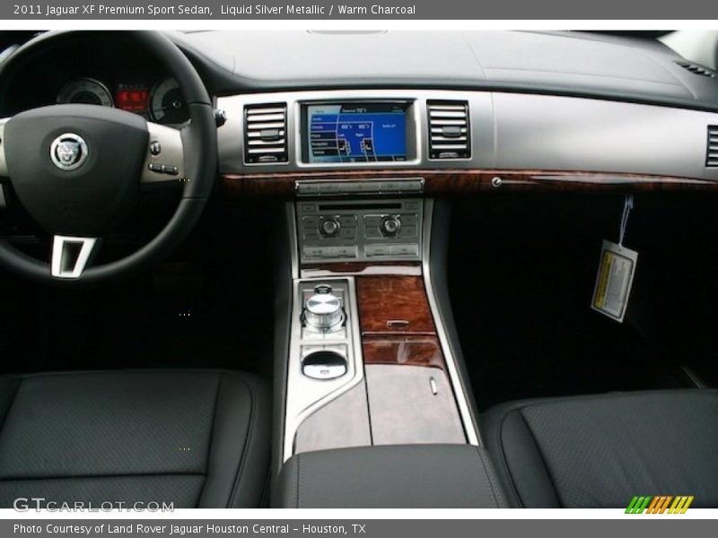 Dashboard of 2011 XF Premium Sport Sedan