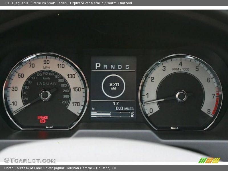  2011 XF Premium Sport Sedan Premium Sport Sedan Gauges