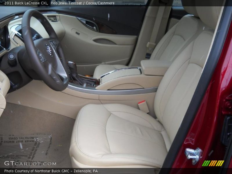 Red Jewel Tintcoat / Cocoa/Cashmere 2011 Buick LaCrosse CXL