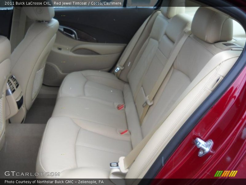 Red Jewel Tintcoat / Cocoa/Cashmere 2011 Buick LaCrosse CXL