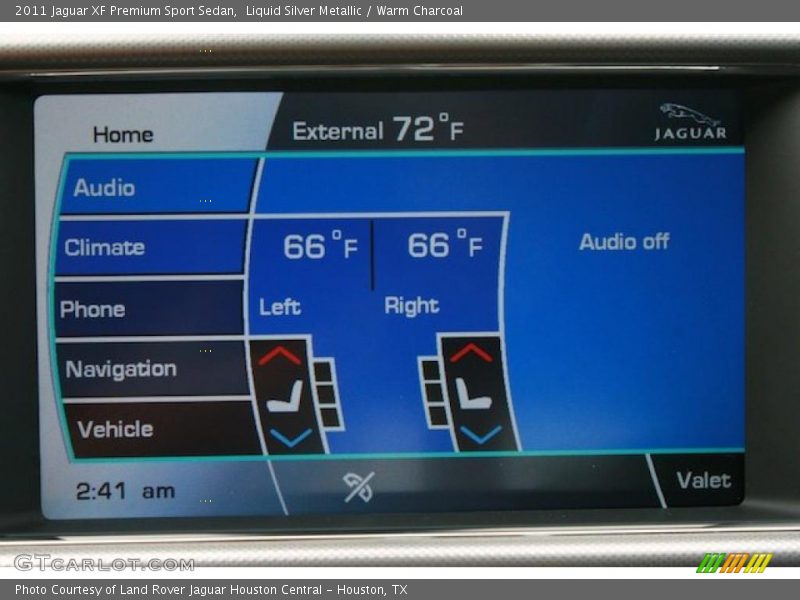 Liquid Silver Metallic / Warm Charcoal 2011 Jaguar XF Premium Sport Sedan