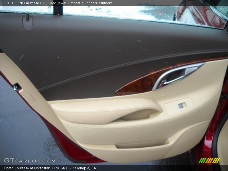 Red Jewel Tintcoat / Cocoa/Cashmere 2011 Buick LaCrosse CXL