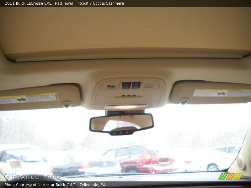 Red Jewel Tintcoat / Cocoa/Cashmere 2011 Buick LaCrosse CXL