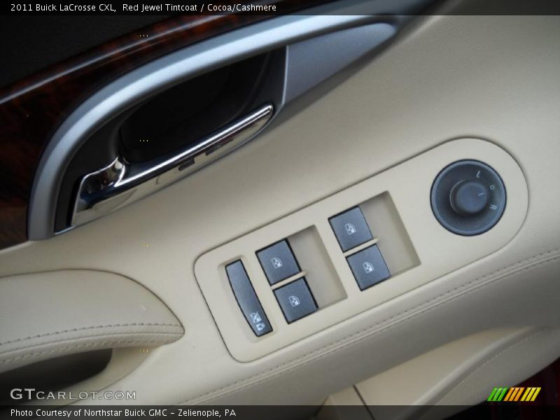 Red Jewel Tintcoat / Cocoa/Cashmere 2011 Buick LaCrosse CXL