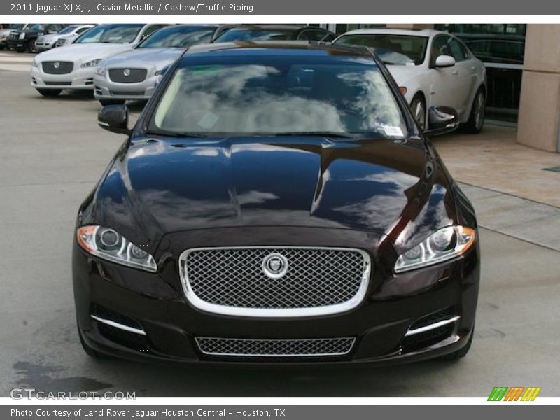 Caviar Metallic / Cashew/Truffle Piping 2011 Jaguar XJ XJL