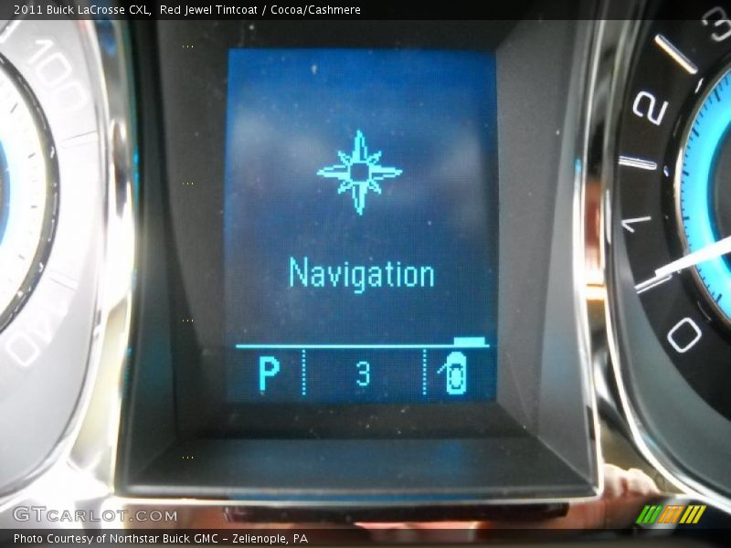 Red Jewel Tintcoat / Cocoa/Cashmere 2011 Buick LaCrosse CXL