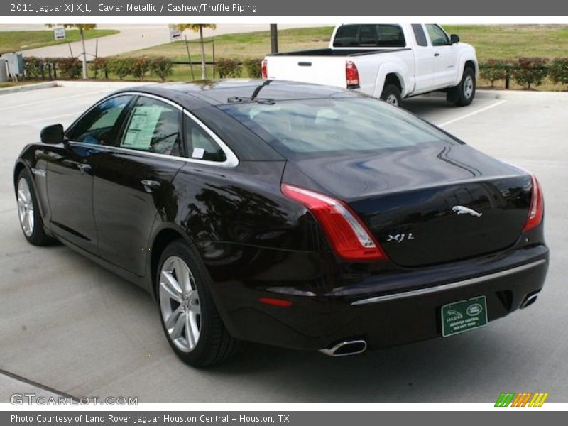 Caviar Metallic / Cashew/Truffle Piping 2011 Jaguar XJ XJL