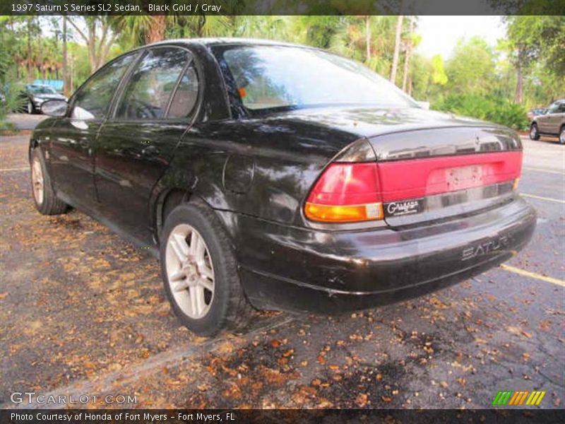 Black Gold / Gray 1997 Saturn S Series SL2 Sedan