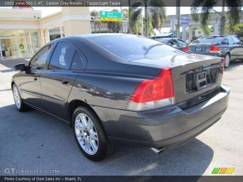 Carbon Grey Metallic / Taupe/Light Taupe 2002 Volvo S60 2.4T