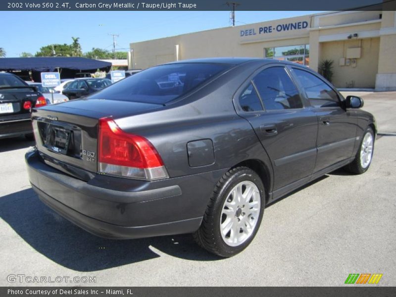 Carbon Grey Metallic / Taupe/Light Taupe 2002 Volvo S60 2.4T