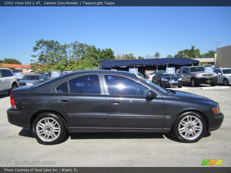 Carbon Grey Metallic / Taupe/Light Taupe 2002 Volvo S60 2.4T