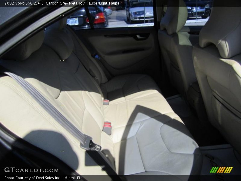 Carbon Grey Metallic / Taupe/Light Taupe 2002 Volvo S60 2.4T