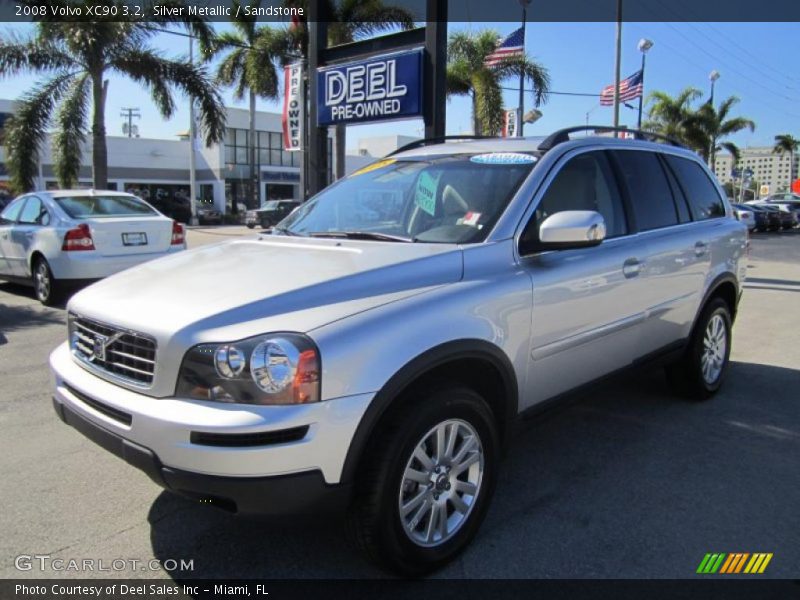 Silver Metallic / Sandstone 2008 Volvo XC90 3.2