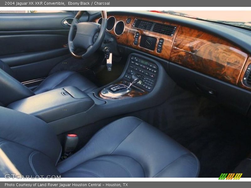  2004 XK XKR Convertible Charcoal Interior