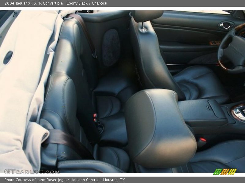 Ebony Black / Charcoal 2004 Jaguar XK XKR Convertible
