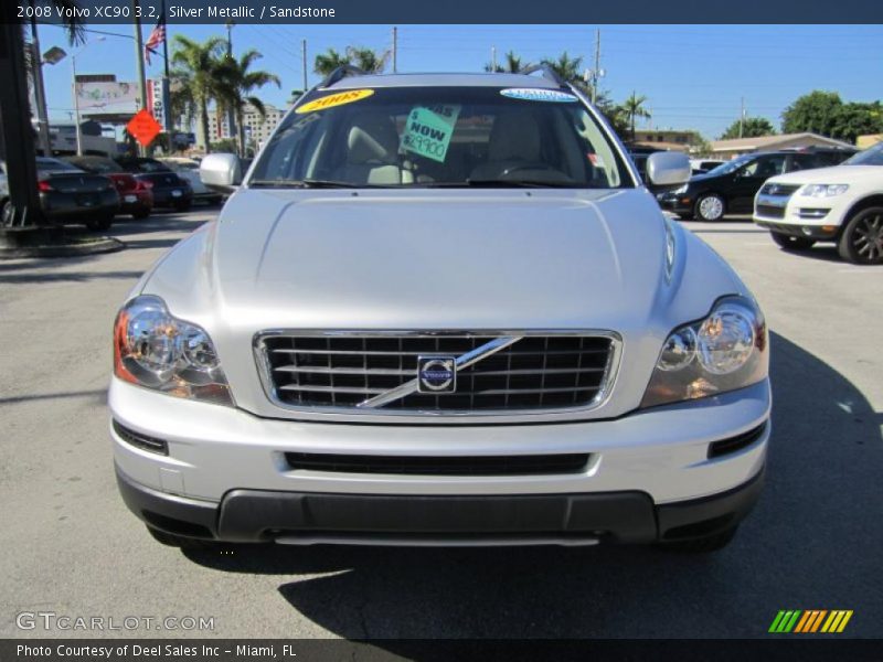 Silver Metallic / Sandstone 2008 Volvo XC90 3.2