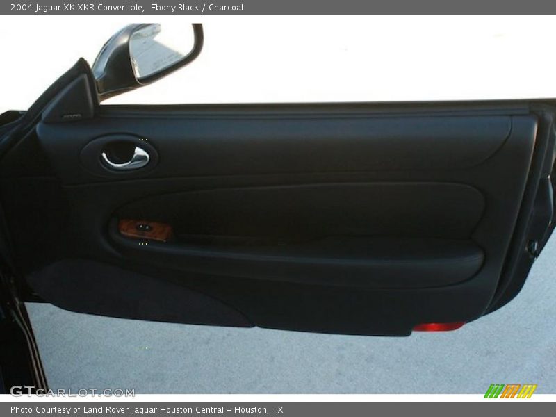 Ebony Black / Charcoal 2004 Jaguar XK XKR Convertible