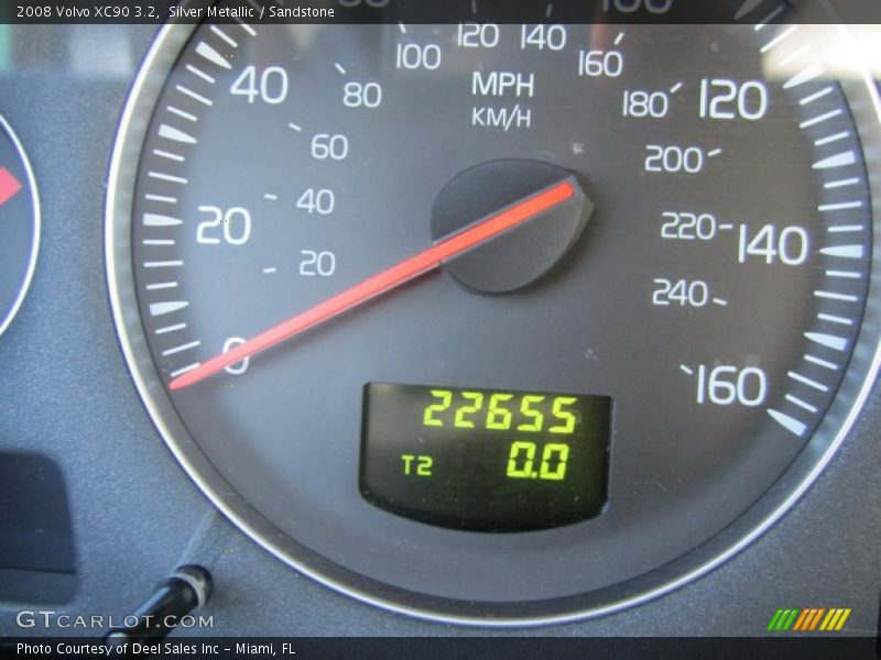 Silver Metallic / Sandstone 2008 Volvo XC90 3.2