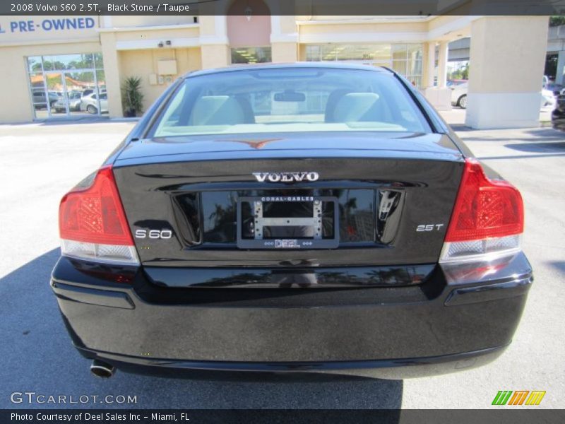 Black Stone / Taupe 2008 Volvo S60 2.5T