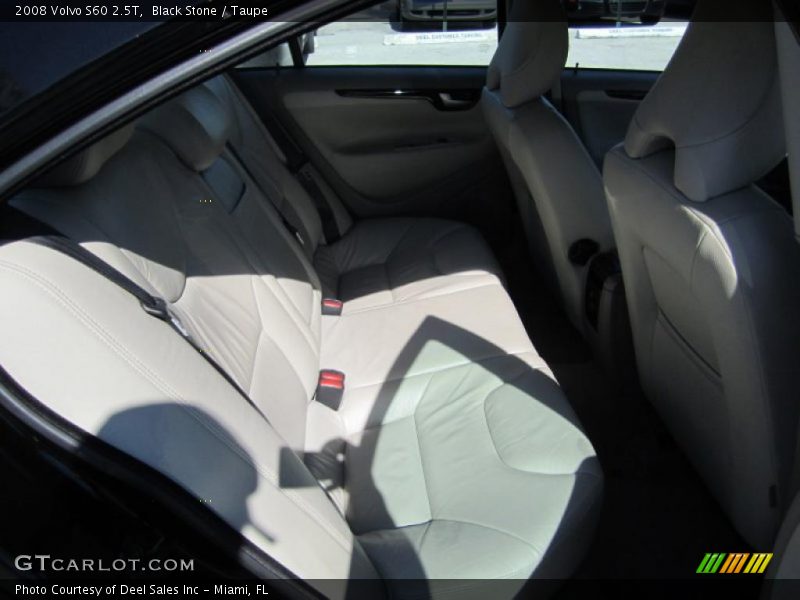 Black Stone / Taupe 2008 Volvo S60 2.5T