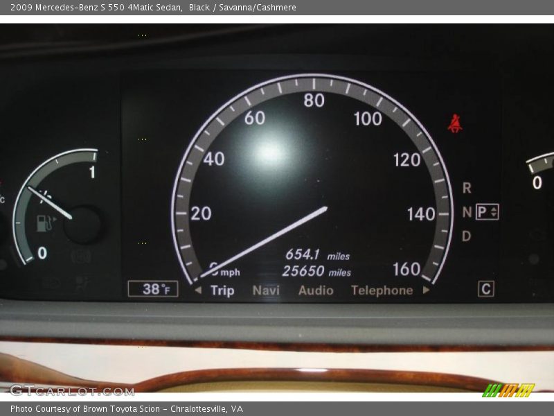 Black / Savanna/Cashmere 2009 Mercedes-Benz S 550 4Matic Sedan