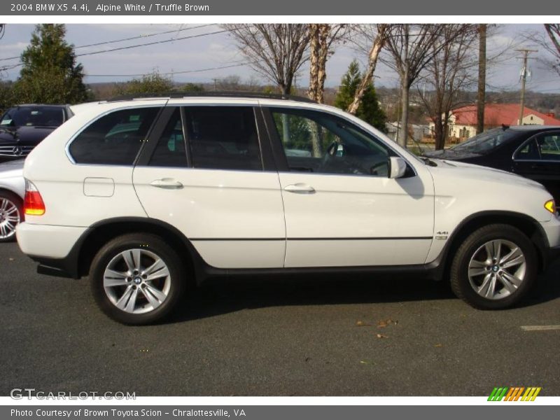Alpine White / Truffle Brown 2004 BMW X5 4.4i