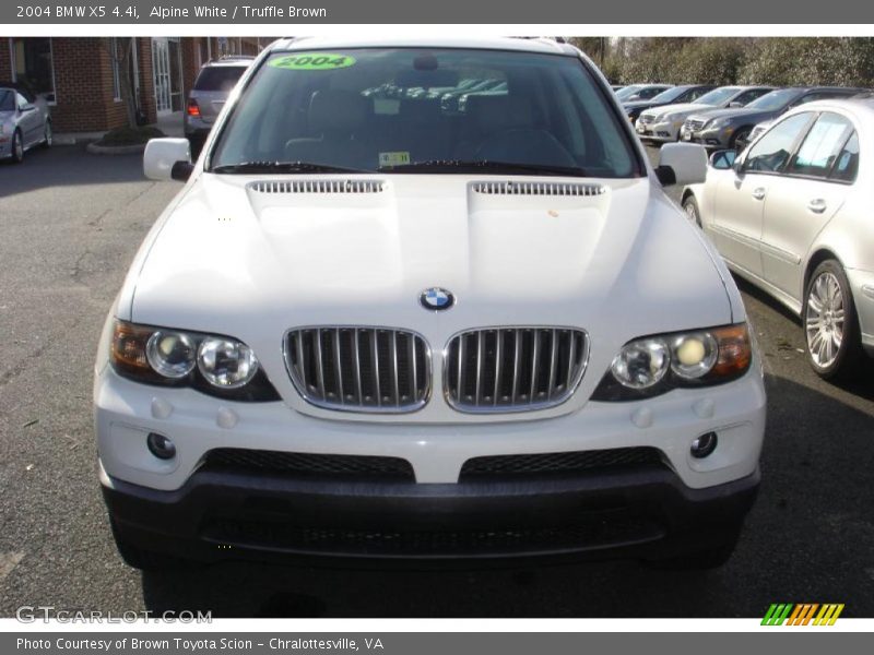 Alpine White / Truffle Brown 2004 BMW X5 4.4i