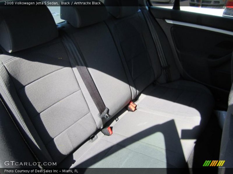Black / Anthracite Black 2008 Volkswagen Jetta S Sedan