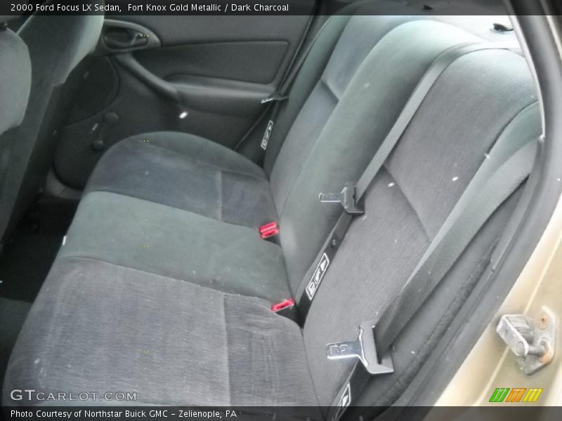 Fort Knox Gold Metallic / Dark Charcoal 2000 Ford Focus LX Sedan