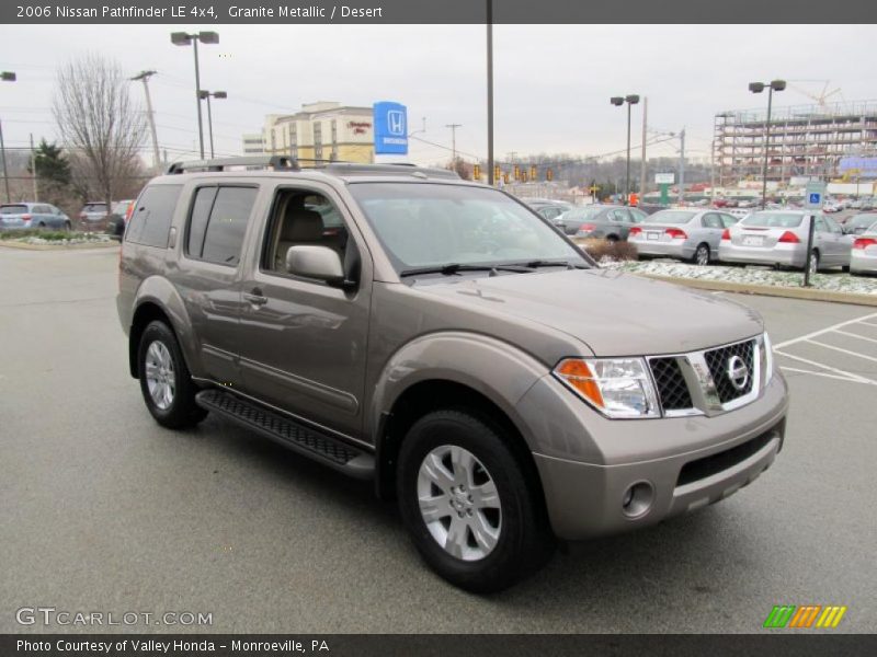 Granite Metallic / Desert 2006 Nissan Pathfinder LE 4x4