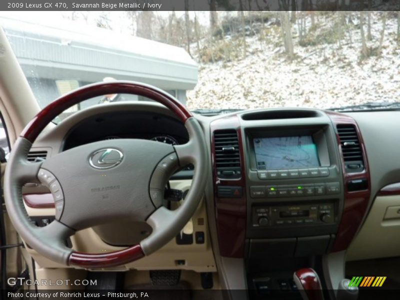 Savannah Beige Metallic / Ivory 2009 Lexus GX 470