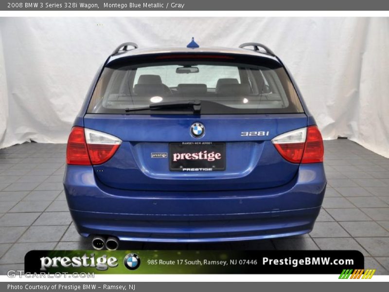 Montego Blue Metallic / Gray 2008 BMW 3 Series 328i Wagon