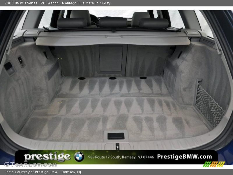 Montego Blue Metallic / Gray 2008 BMW 3 Series 328i Wagon